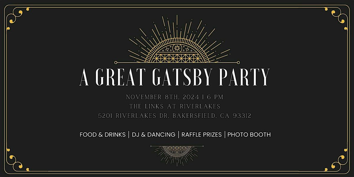 Billy Bucks presents Great Gatsby Party