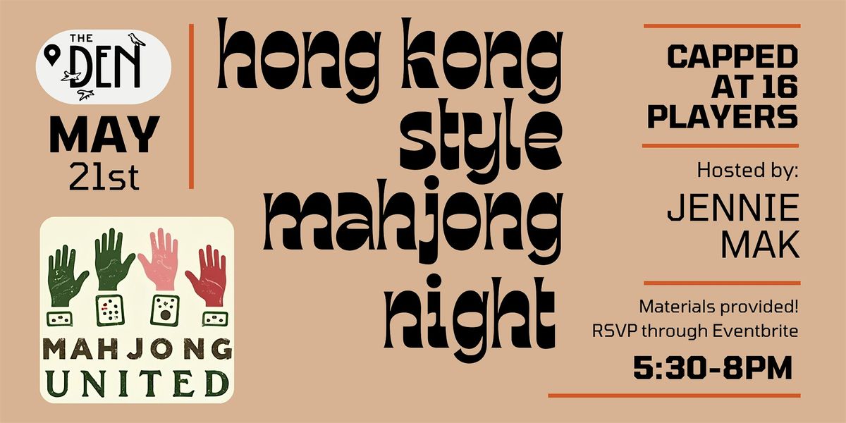 Learn Mahjong at The Den!