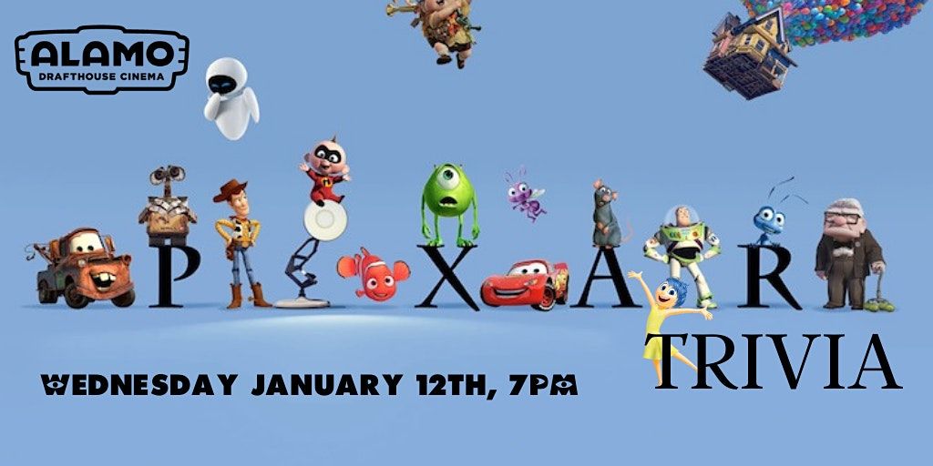 Disney Pixar Movie Trivia at Alamo Drafthouse Cinema DC