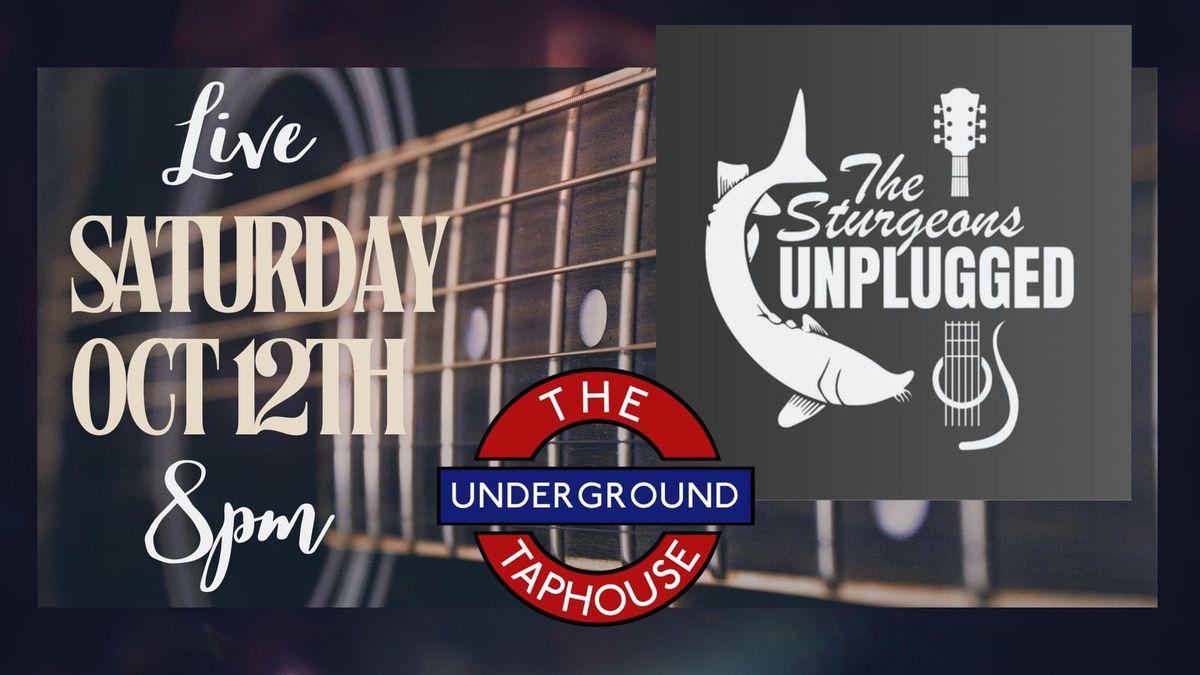 The Sturgeons Unplugged - LIVE @ The Underground Taphouse