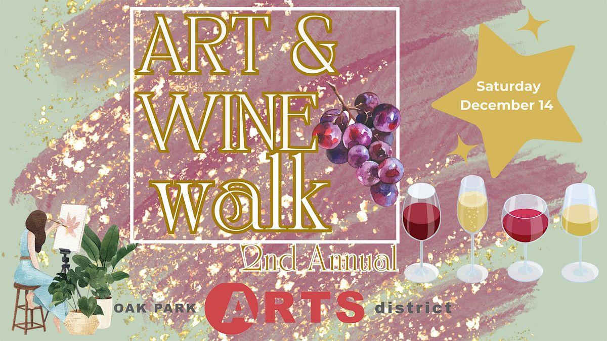 Art and Wine Walk - Experience the fusion of art and wine along Harrison Street