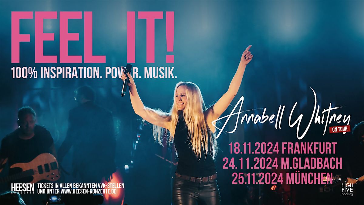 Annabell Whitney - FEEL IT! - M\u00f6nchengladbach