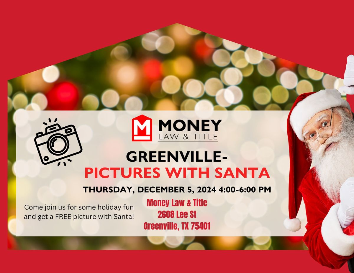 Greenville- Pictures with Santa