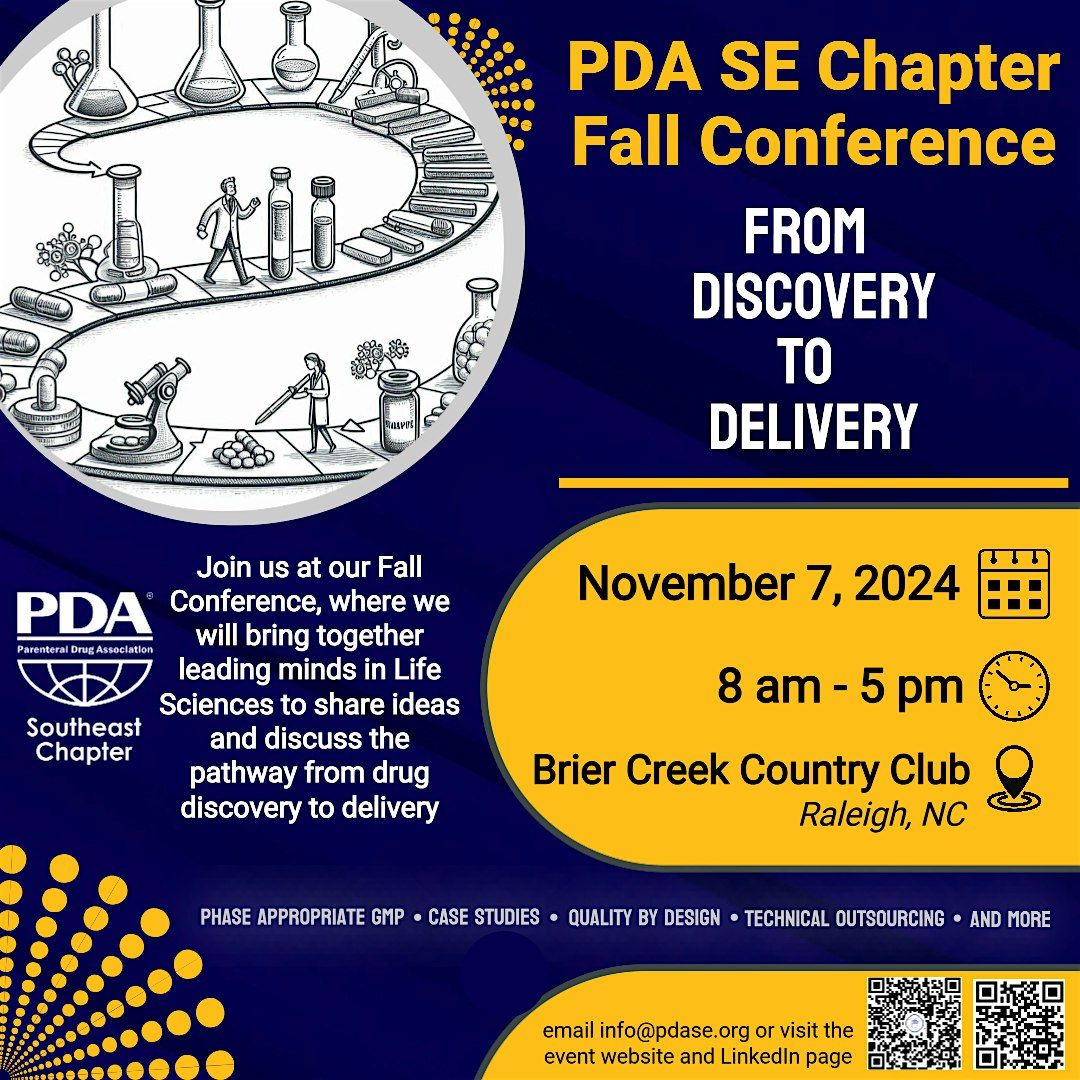 PDA Southeast Chapter Fall Conference - From Discovery to Delivery