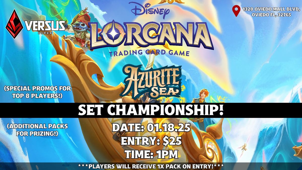 Azurite Sea Store Championship @ Versus Games!