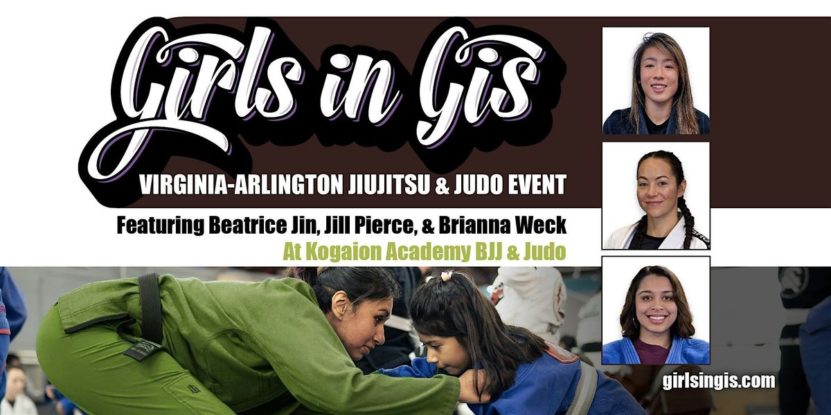 Girls in Gis Virginia-Arlington Jiujitsu & Judo Event