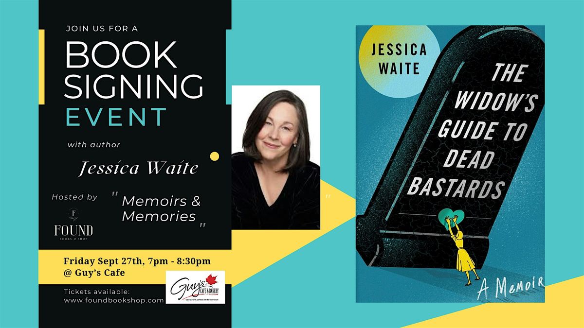 Book Event with author Jessica Waite Memoirs & Memories