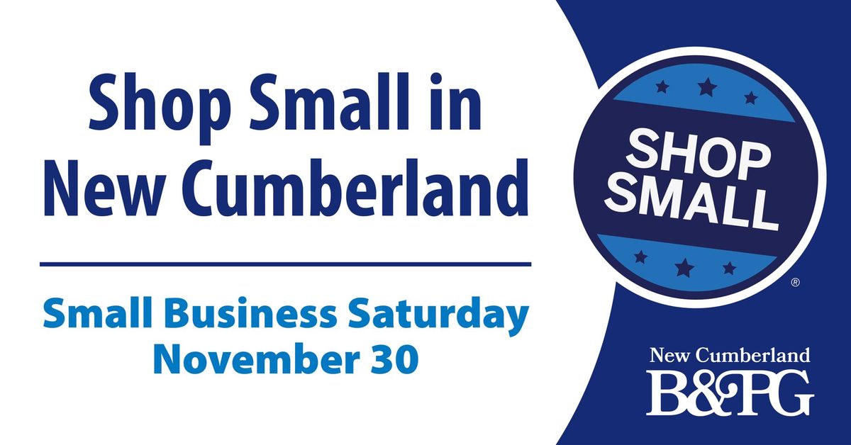 Small Business Saturday in New Cumberland