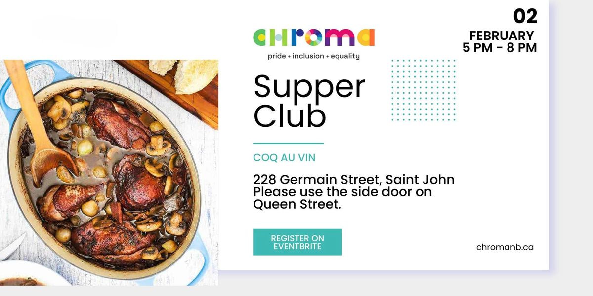 Supper Club: Coq au Vin\ud83c\udf72