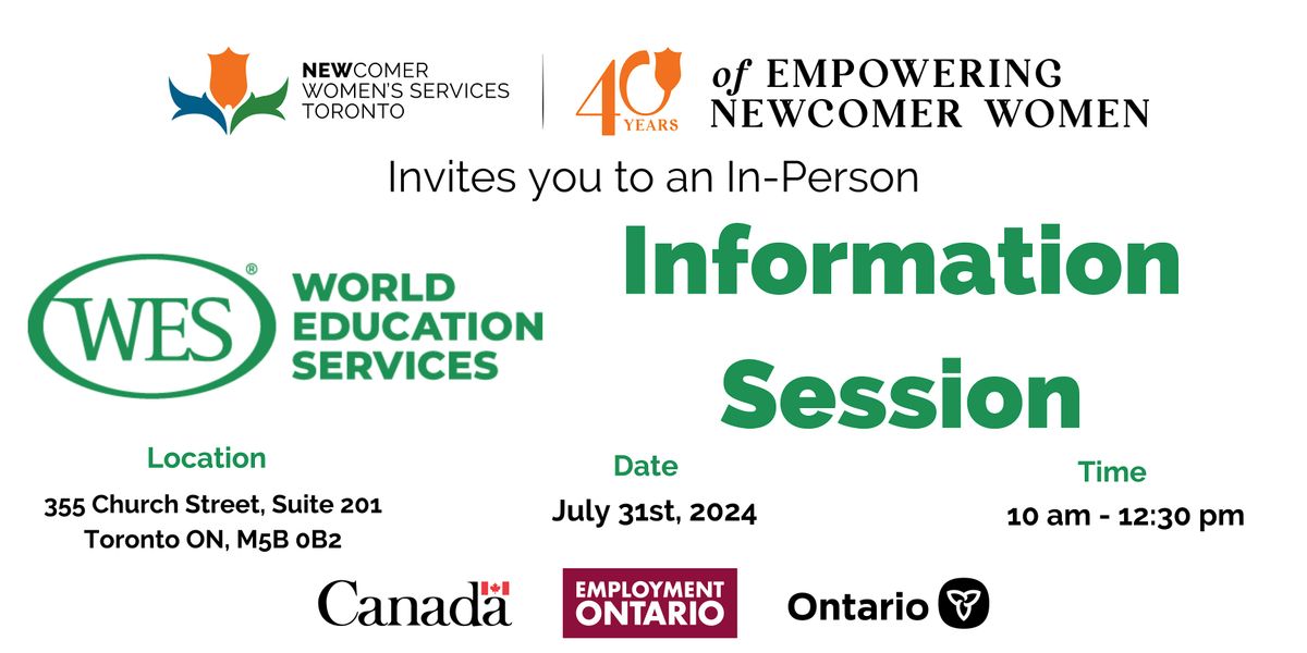 World Education Services Information Session