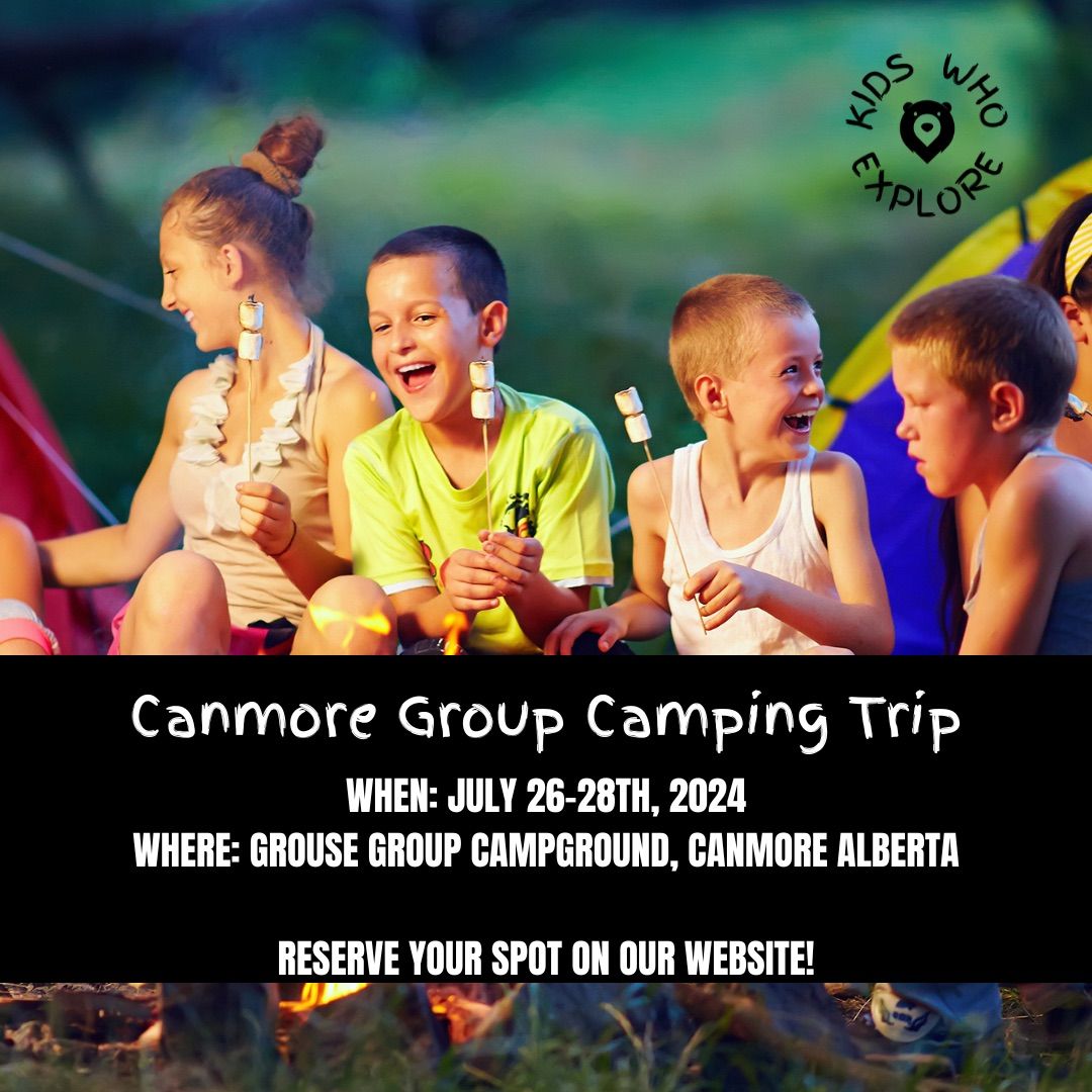 Canmore Group Camping Event 