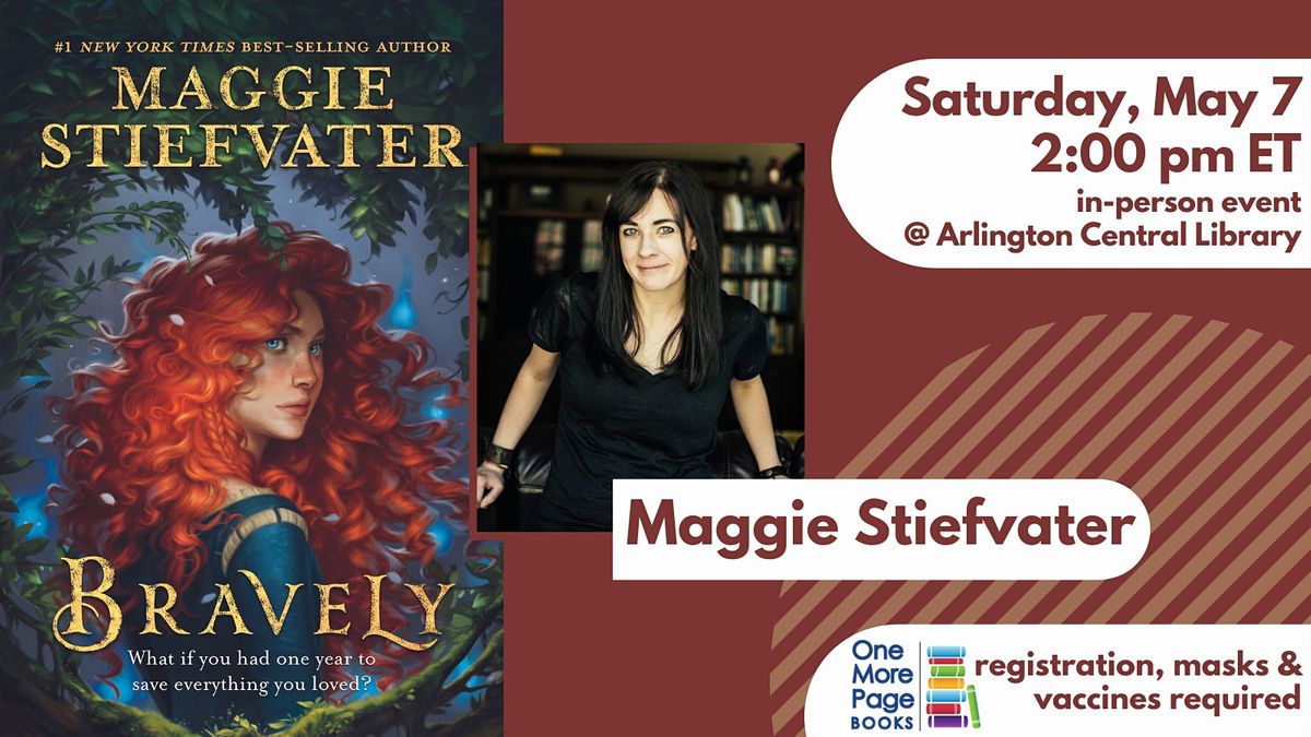 Maggie Stiefvater Celebrates Release of BRAVELY in Arlington