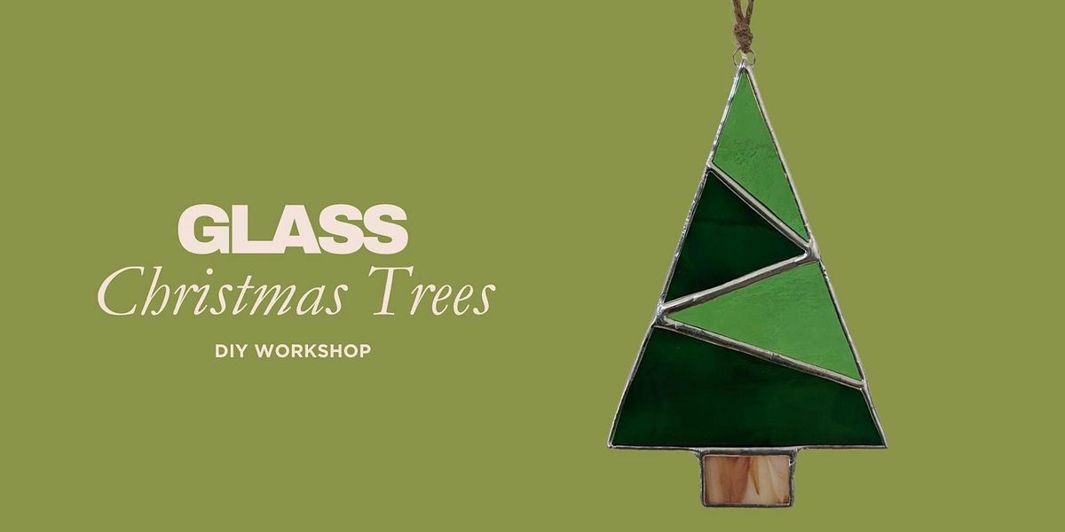 Stained Glass Christmas Trees