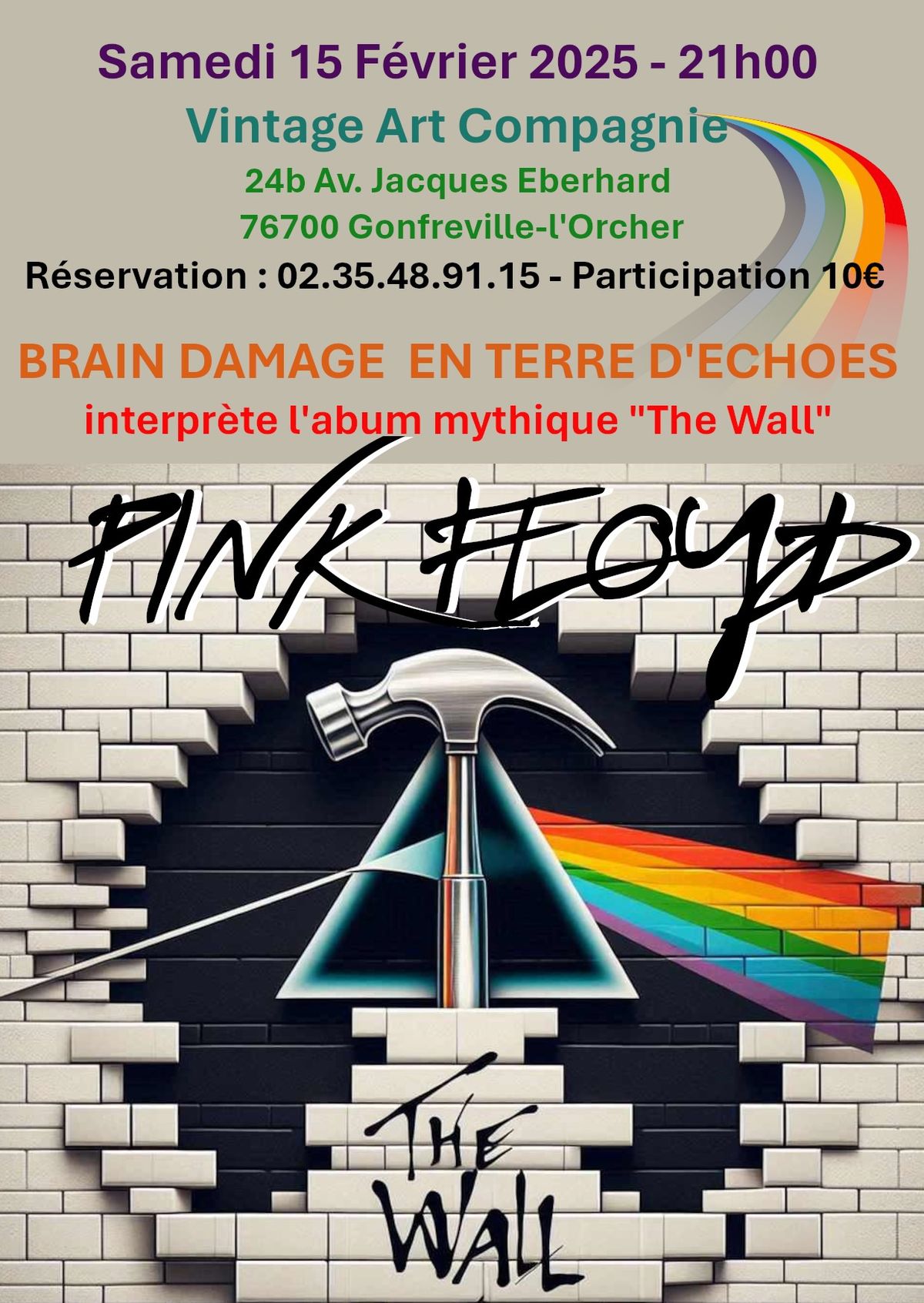 CONCERT TRIBUTE PINK FLOYD  