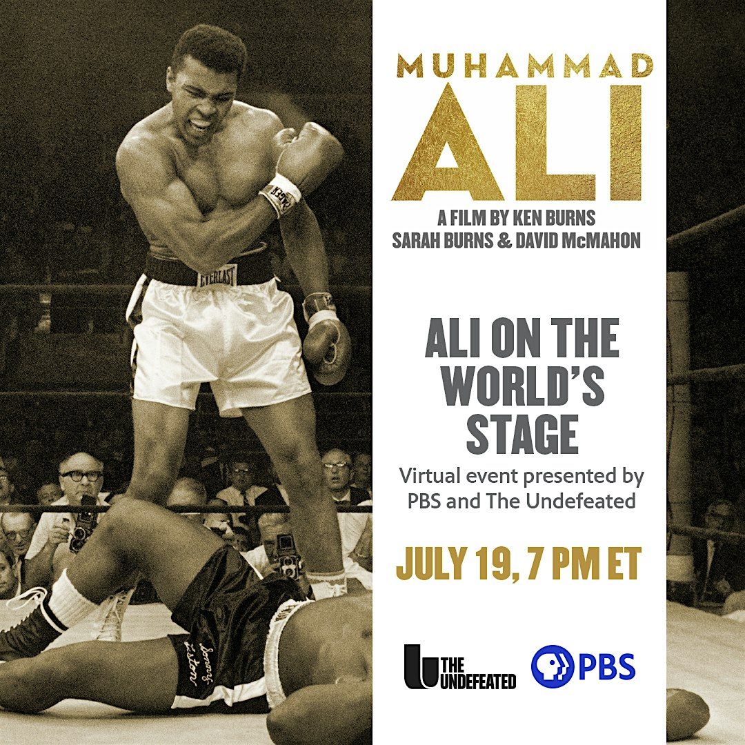 KEN BURNS - MUHAMMAD ALI - FILM - FREE TICKETS