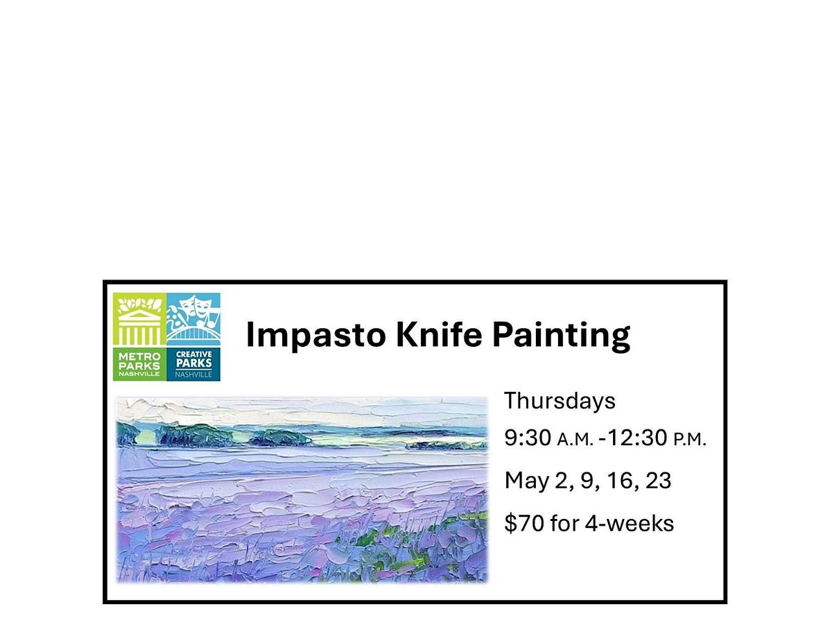 Impasto Knife Painting Workshop