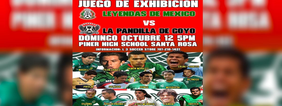 LEYENDAS DE MEXICO VS PANDILLA DE GOYO