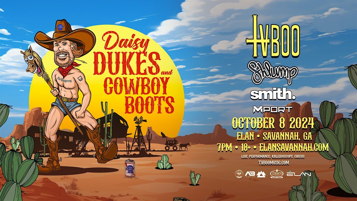 TVBOO: Daisy Dukes and Cowboy Boots Tour at Elan Savannah (TUES, Oct 8th)