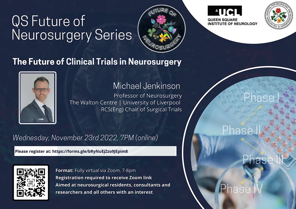 Queen Square Future of Neurosurgery Lecture Series 2024\/5 - Seminar #1