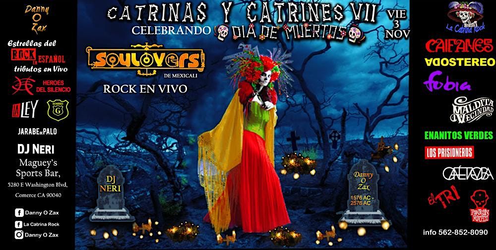 Catrinas y Catrines 7,  Celebrando dia de Muertos