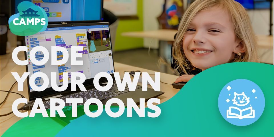 Code Your Own Cartoons in Scratch - Summer Camp - Kids 7+