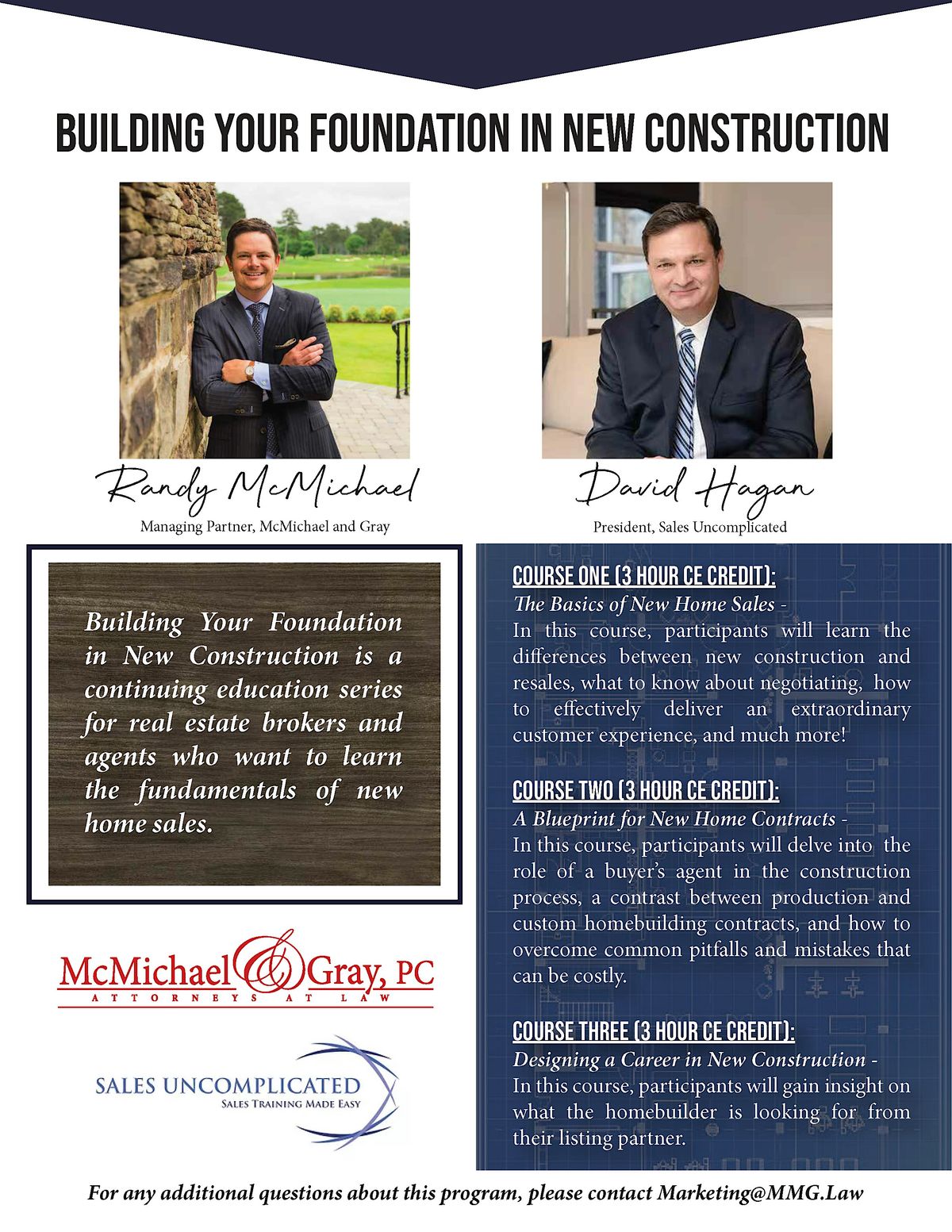 Building Your Foundation in New Construction - Course 3