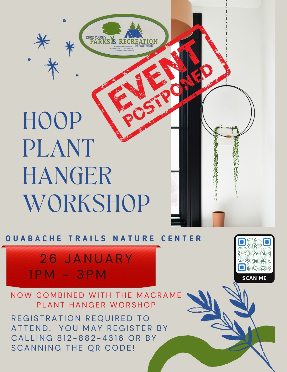 Hoop Plant Hanger Workshop