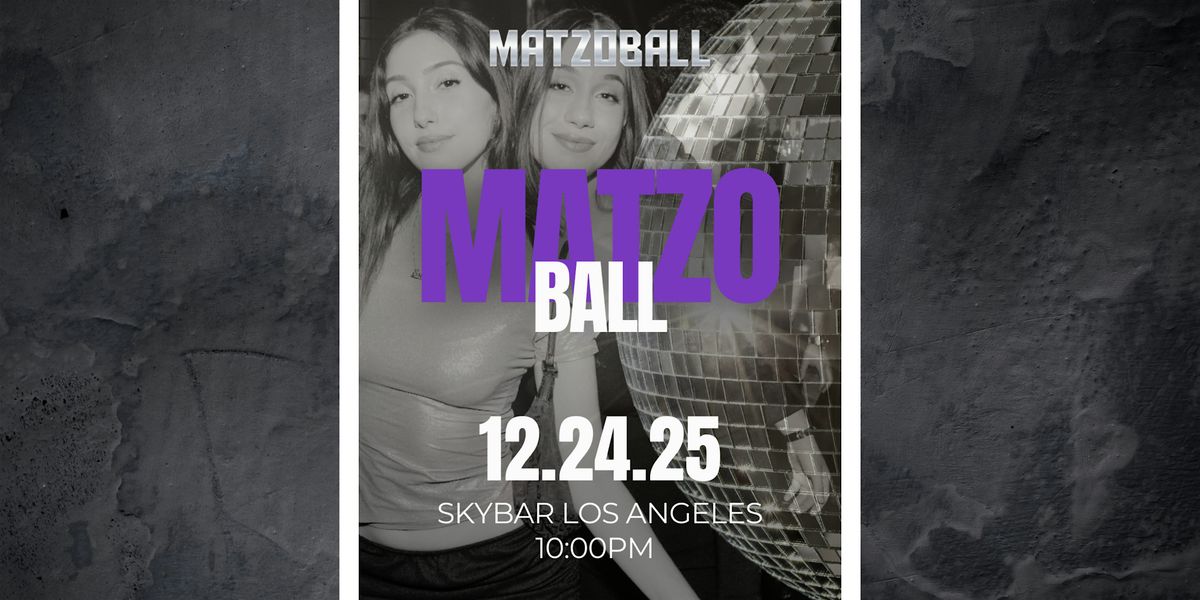 Los Angeles YJP Xmas Eve 2025 - Skybar LA - Wednesday 12\/24