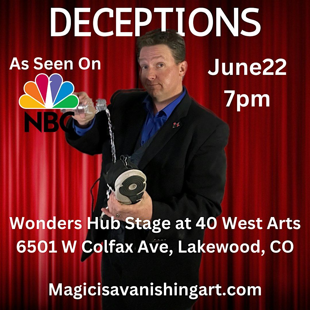 Deceptions - Magic, Comedy & Mind Reading