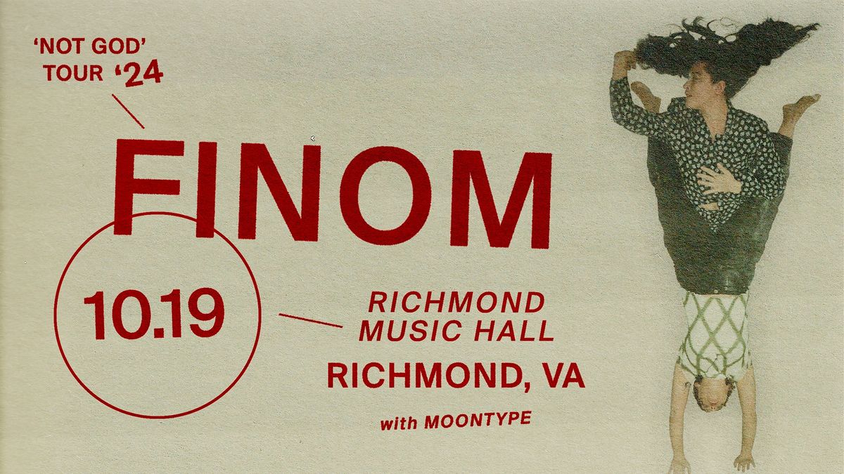 Finom w\/ Moontype at Richmond Music Hall 10\/19\/24