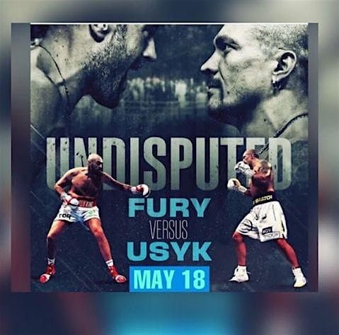 Fury v Usyk Live on our screens at The Long Barn