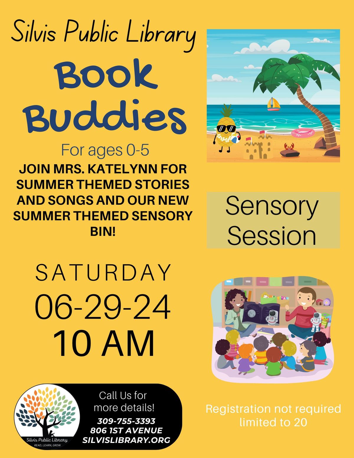 Book Buddies: Sensory Session