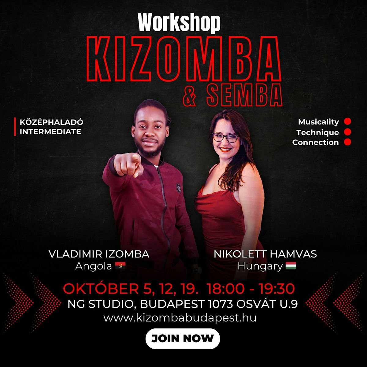 KIZOMBA & SEMBA WORKSHOP