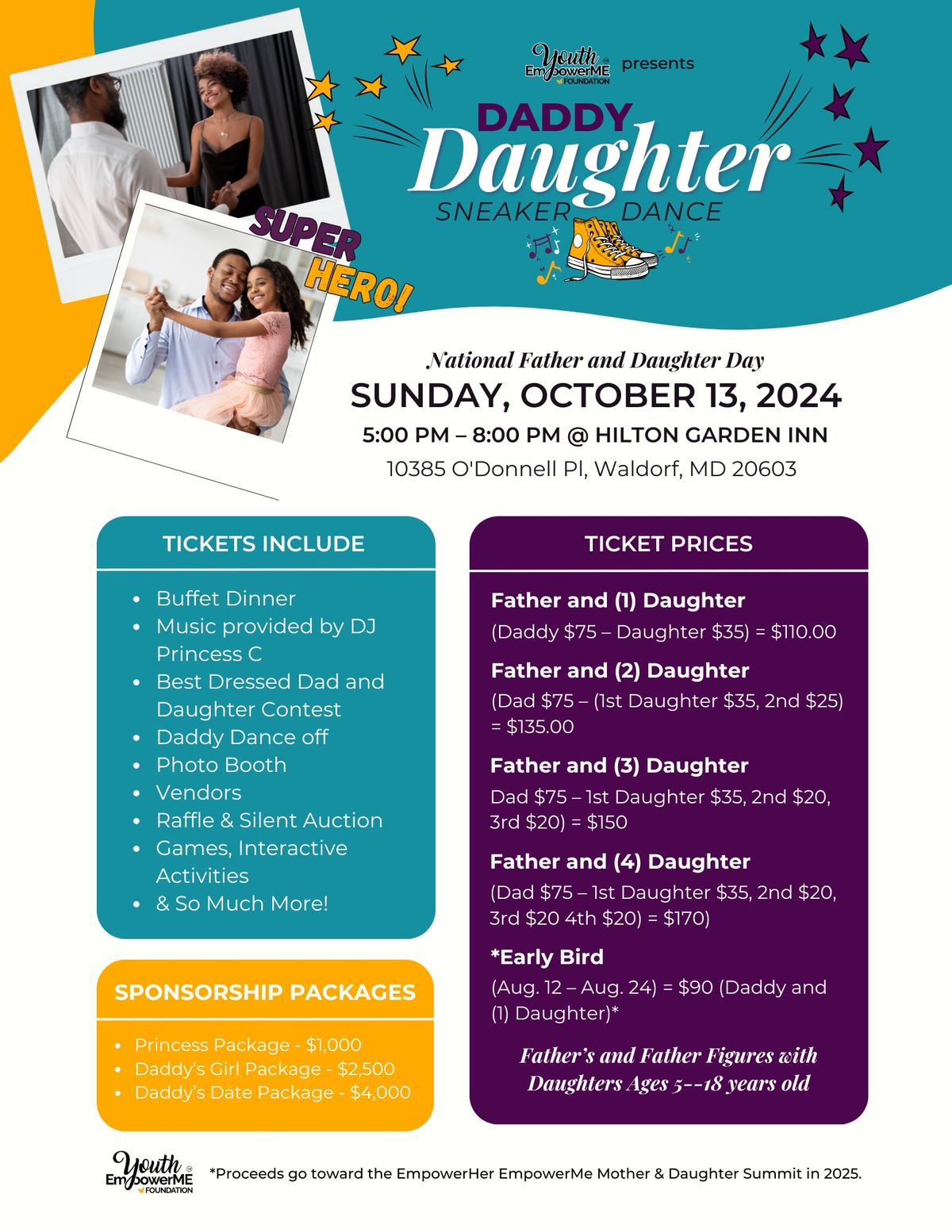 2nd Annual Daddy Daughter Sneaker Dance