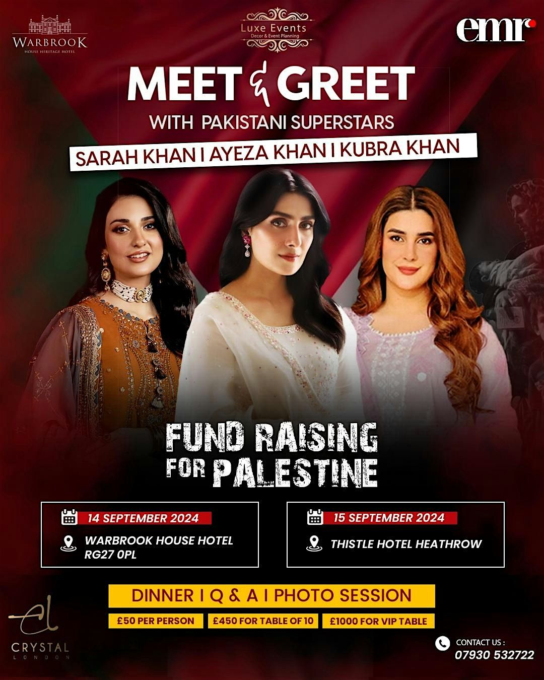 Meet & Greet with Pakistani Superstars