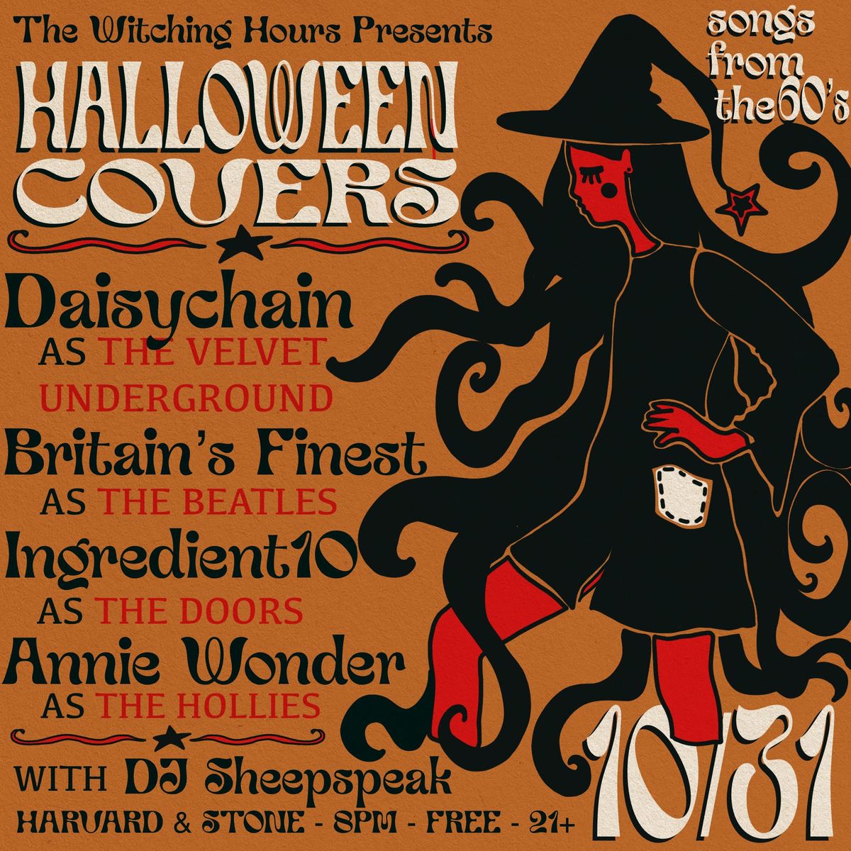 The Witching Hours Presents: Halloween Covers from The 60s