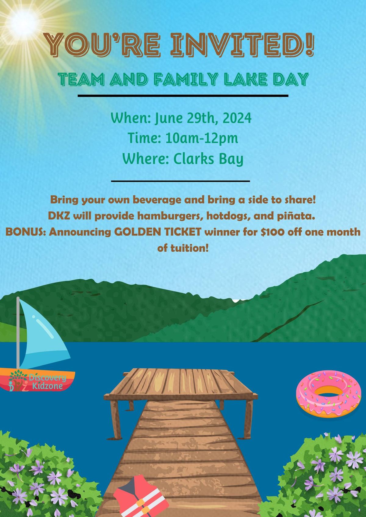 DKZ's Annual Family Lake Day!