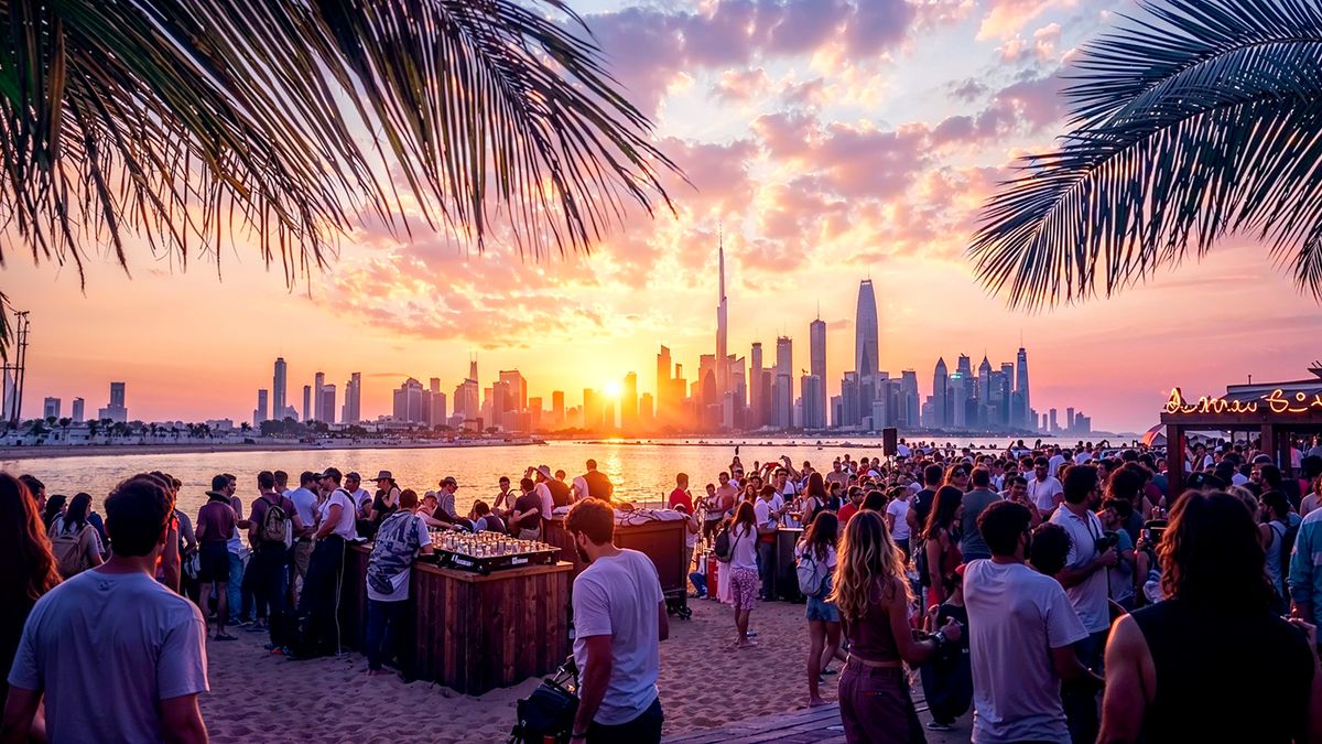 Sunrise Beach Party: Dubai