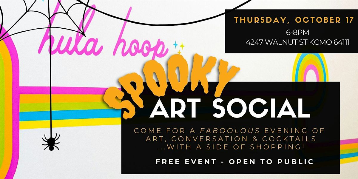 Spooky Art Social