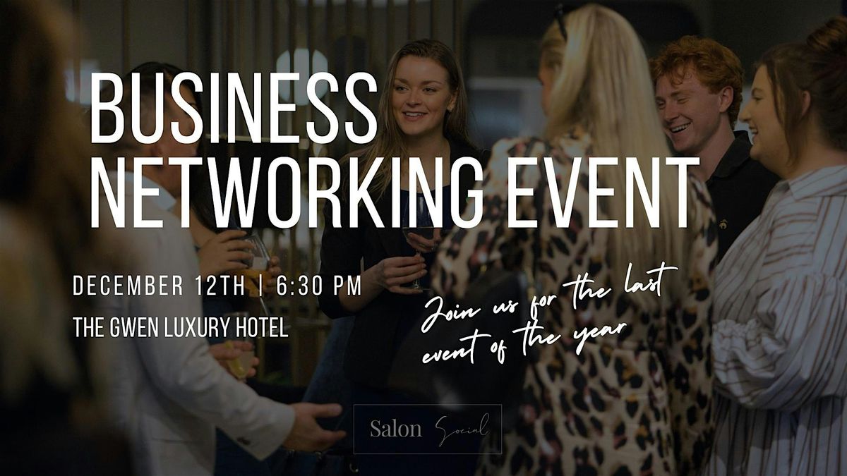 Chicago Business Networking Event @ The Gwen Rooftop