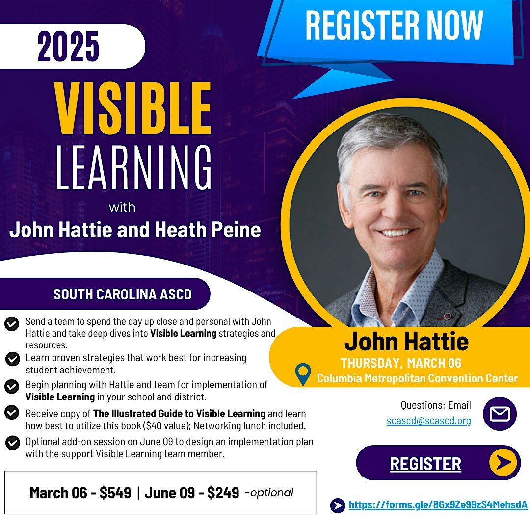 Visible Learning with John Hattie and Heath Peine