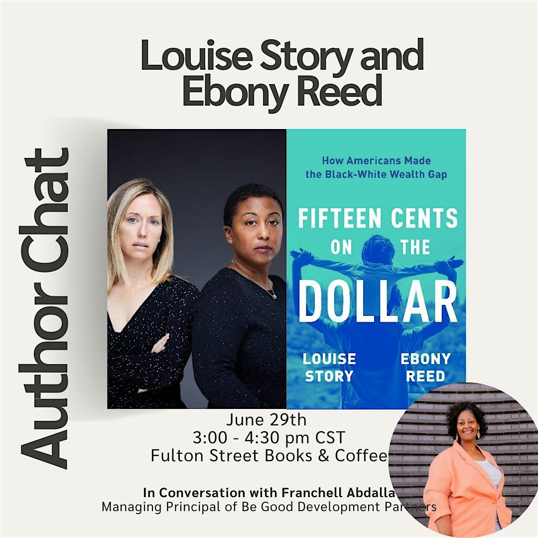 Author Chat with Louise Story and Ebony Reed at Fulton Street