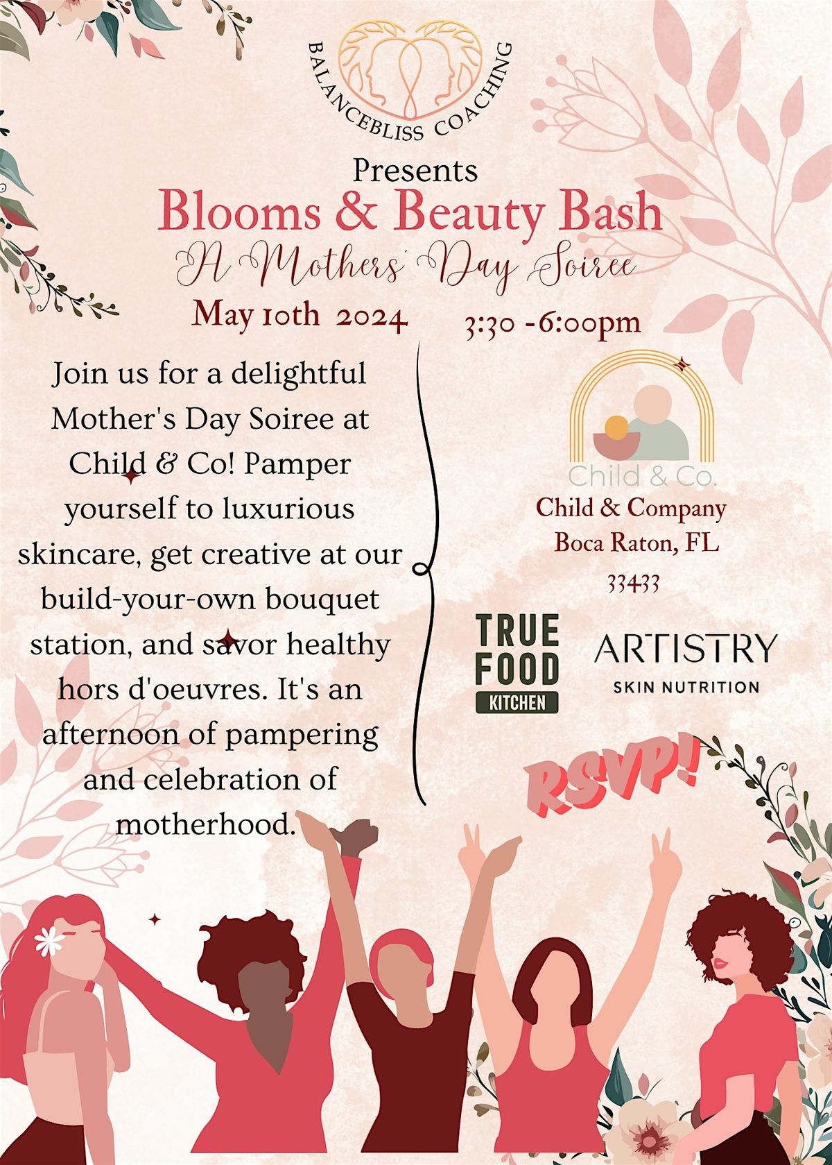 Blooms & Beauty Bash: A Mother's Day Soiree