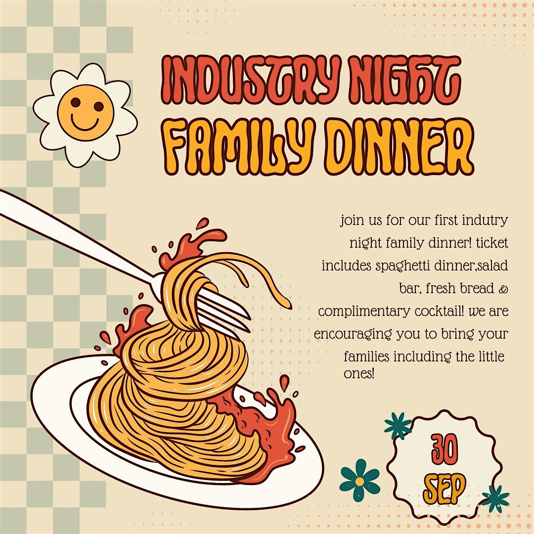 Industry Night Spaghetti Dinner