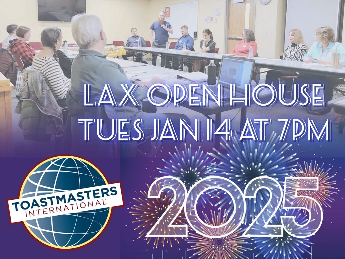 La Crosse Toastmasters Open House January 2025