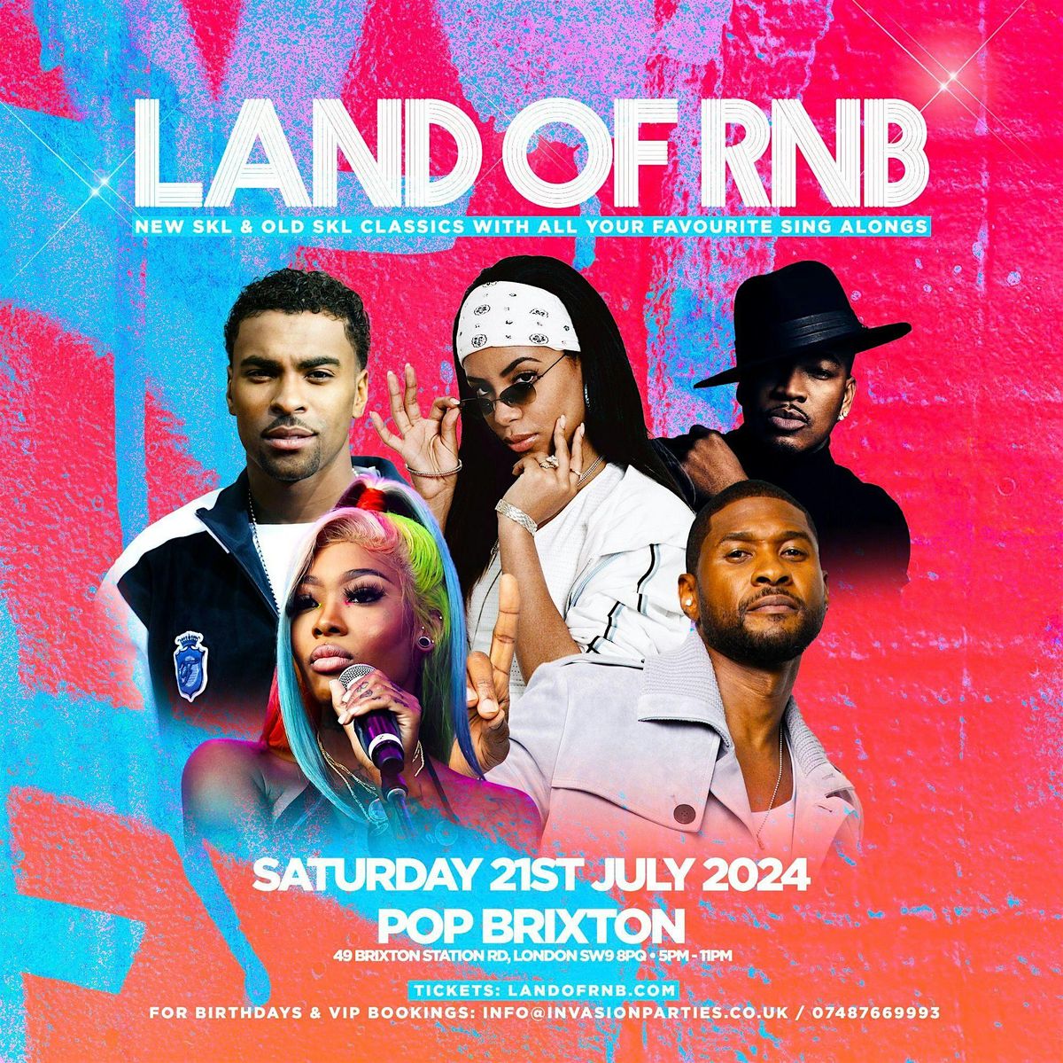 LAND OF RNB - New & Old Skl Rnb & Slow Jams Day Party