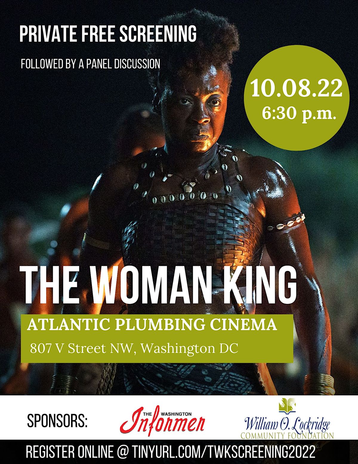 The Woman King Private Screening:  Panel Discussion