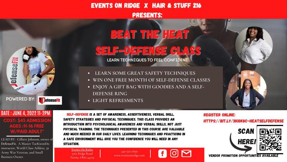 Beat The Heat Self-Defense class
