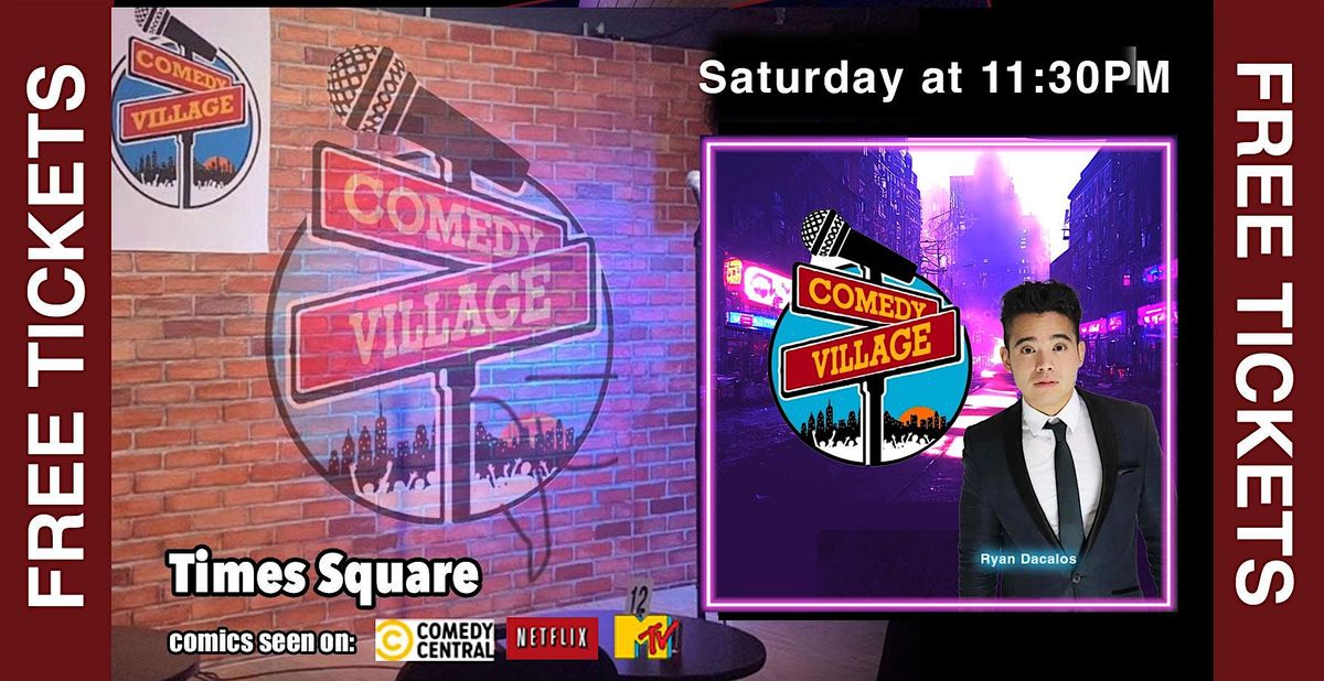 Free  Comedy Show Tickets!  Standup Comedy at Comedy Village Times Square