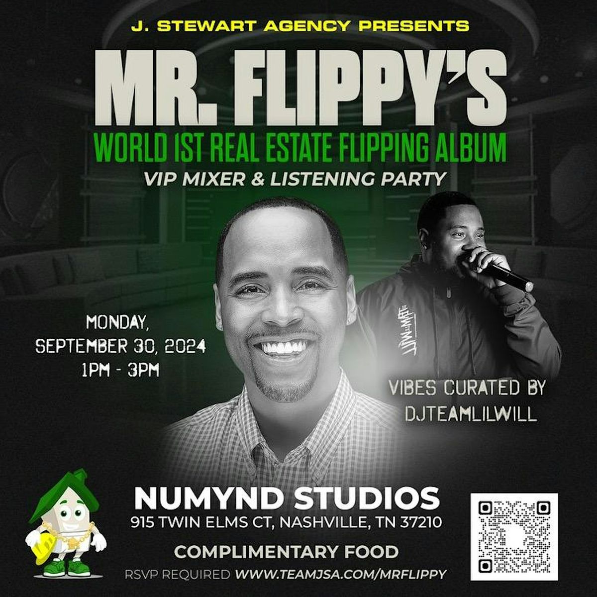 Mr. Flippy Pre-Dove Mixer & Listening Party